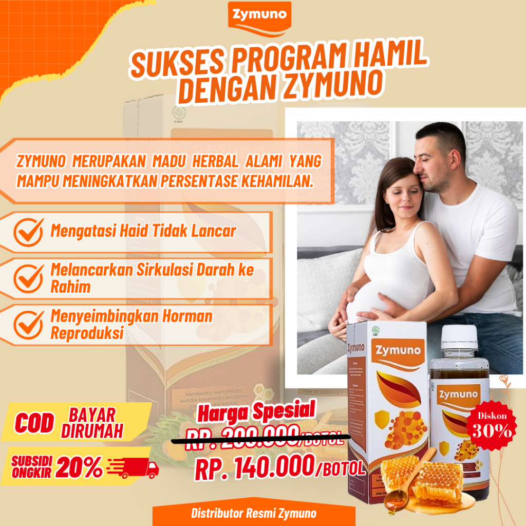 Madu Zymuno Original Asli 100%- Solusi untuk Promil dengan Asam Folat & Folavit