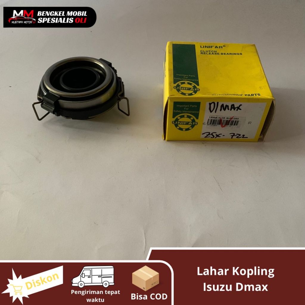 BEARING KOPLING DEKLAHAR / LAHAR KOPLING ISUZU DMAX / ISUZU TRAGA UNIFAR