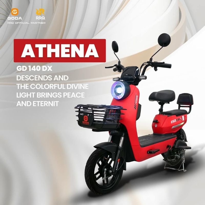 E-BIKE / Sepeda listrik Merk Goda Goda 140DX ATHENA / Goda 140 MONKEY New GARANSI RESMI