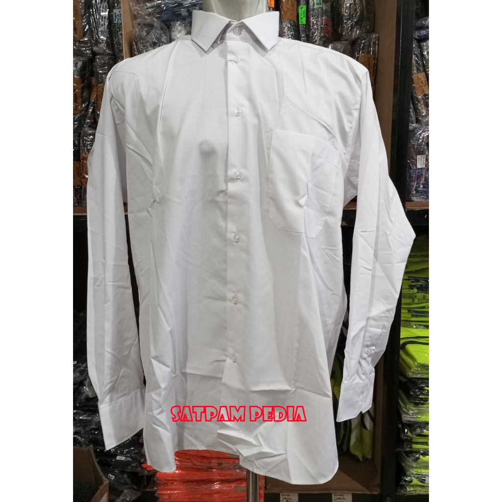 Kemeja Alisan Putih - Kemeja Pria Alisan