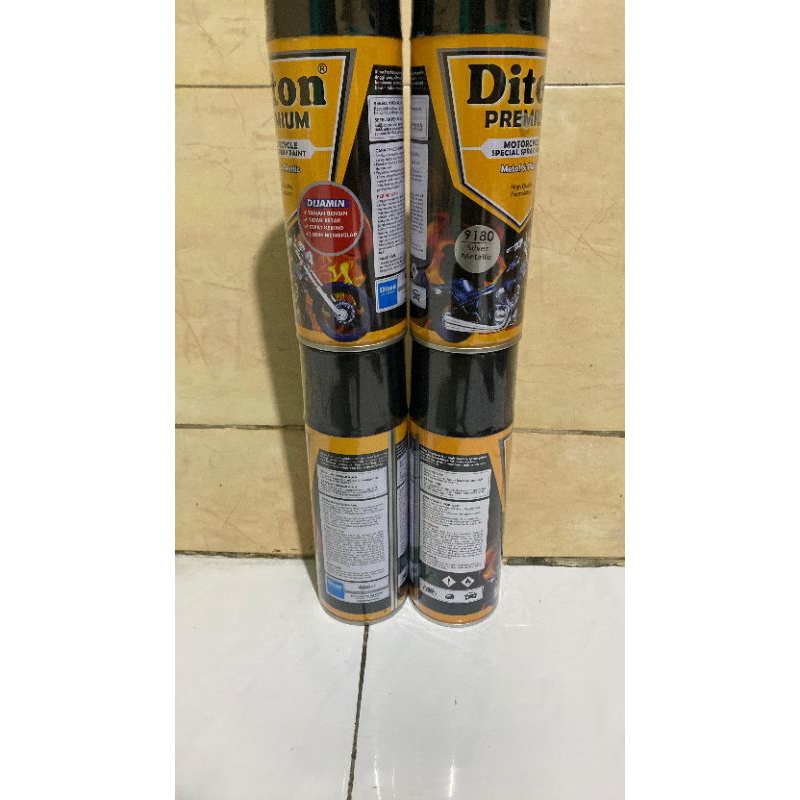 Diton Silver Metalik 9180 ukuran 400ml