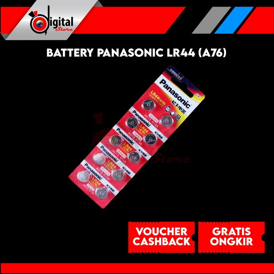 Panasonic Baterai LR44 - Battery LR44