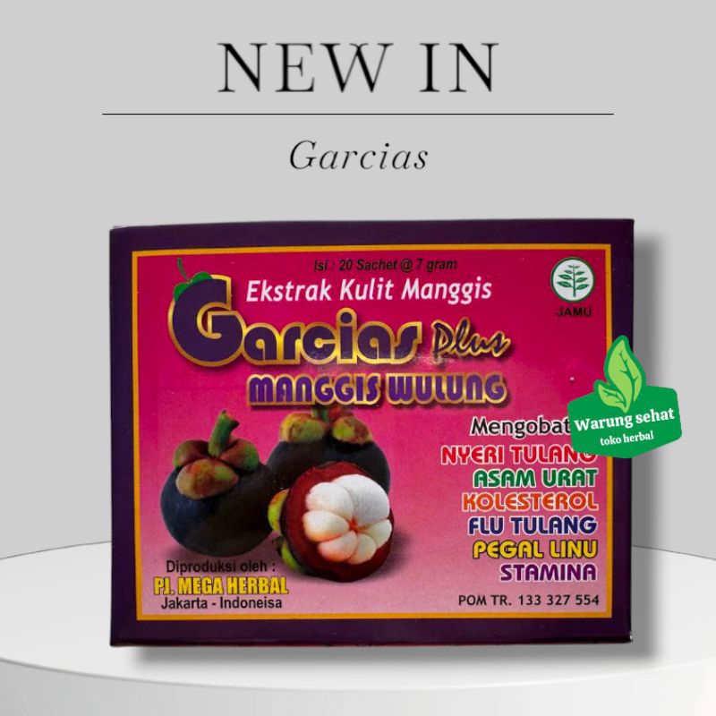 Jamu Garcias Original Exstra Kulit Manggis