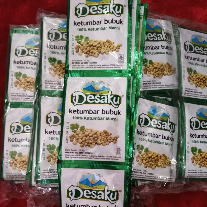 

DESAKU KETUMBAR BUBUK(isi 12 Bks)