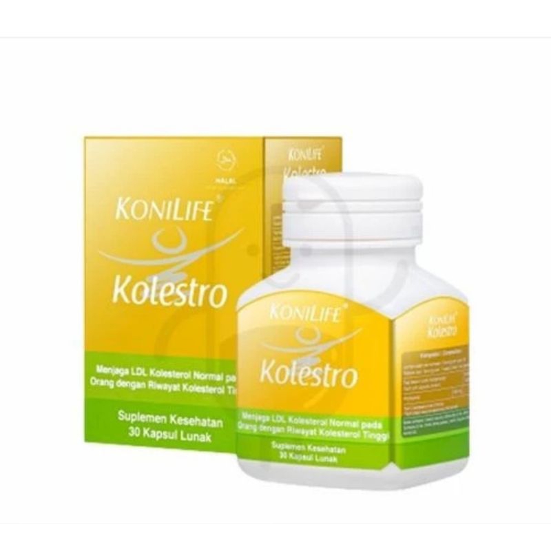 Konilife Kolestro ( menurunkan kolesterol dan trigliserida)