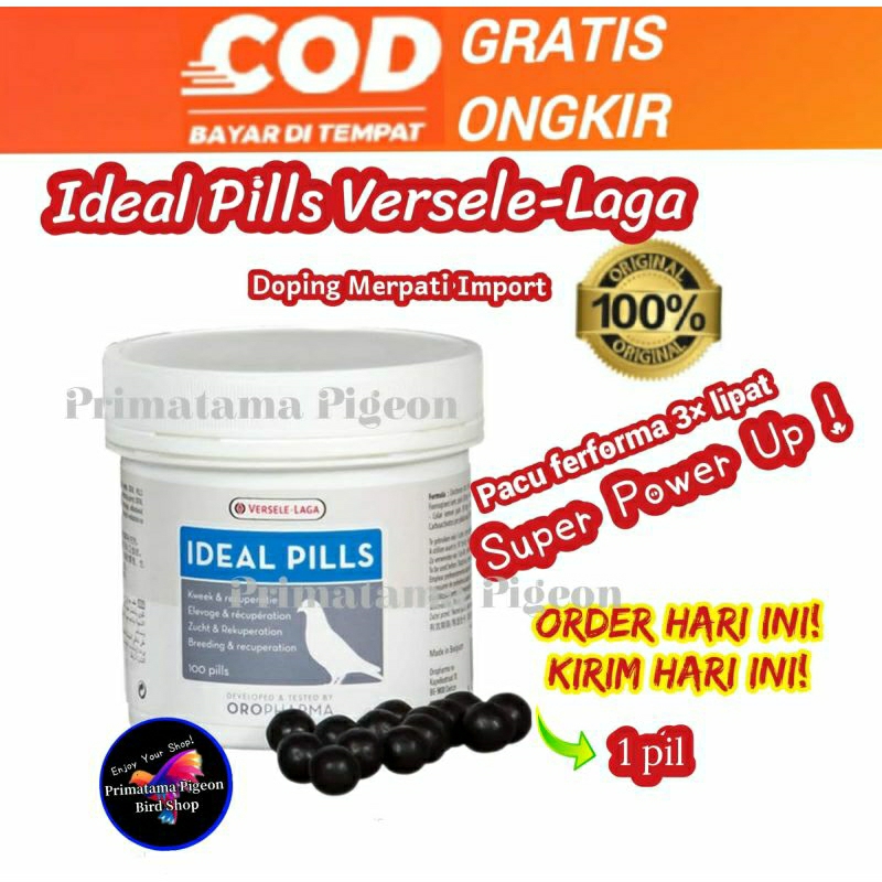 Ideal pills Versele-Laga Original Per butir Vitamin Doping merpati import