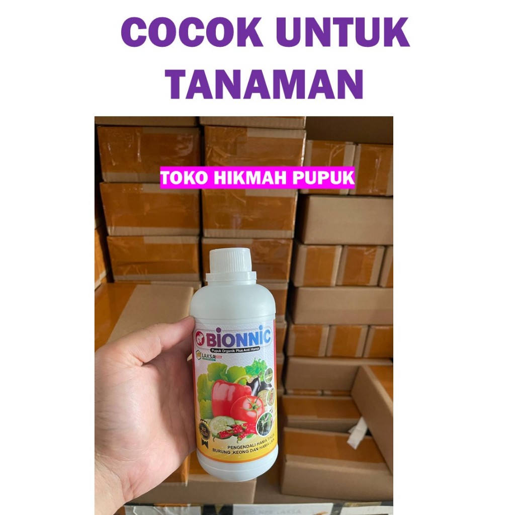 BIONNIC isi 500 ml Mengusir Hama Tikus Pada Timun Pupuk anti Hama Burung & Tikus Pada Tanaman Mentim