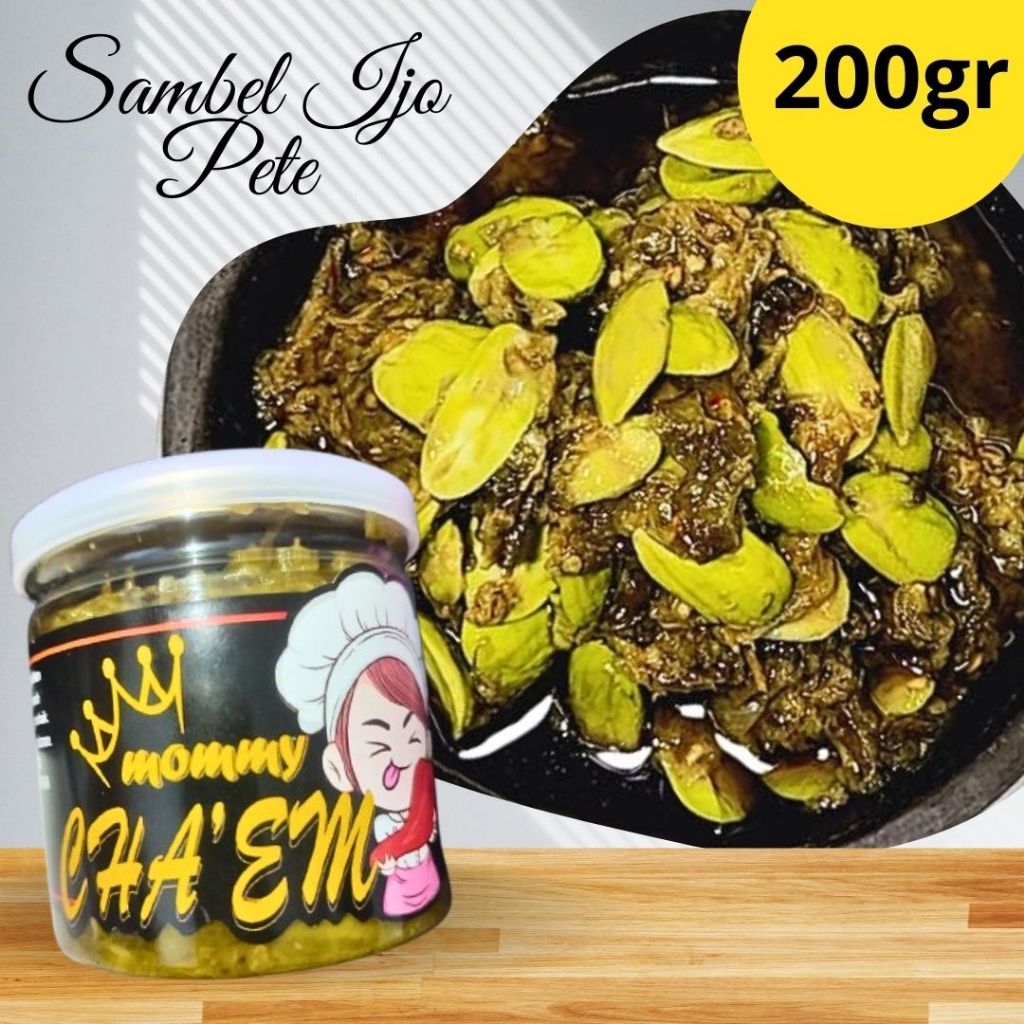 

SAMBAL CABE IJO PETE/ 130gr / 200gr / SAMBEL MOMMY CHA'EM