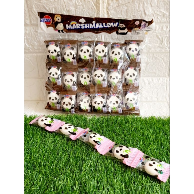 

Marshmallow Panda isi selai coklat, strawberry dan vanilla