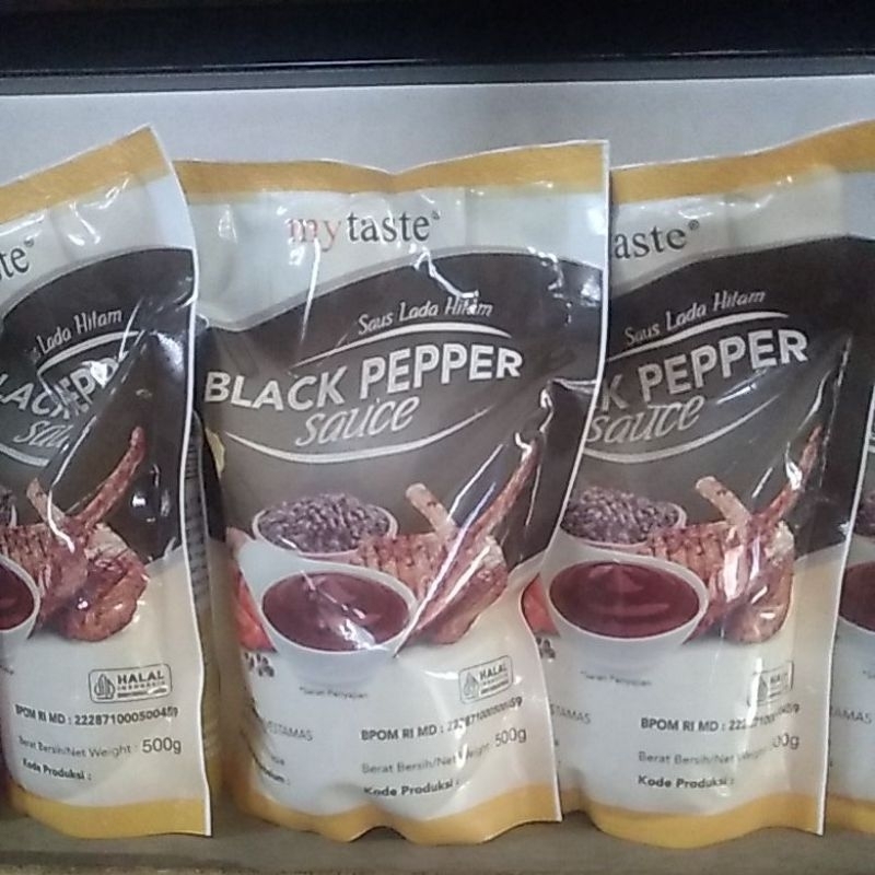 My Taste Saos Blackpepper 500gr