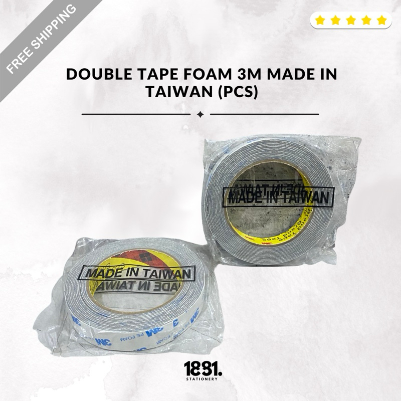 

Double Tape Foam 3M Made In Taiwan (PCS)