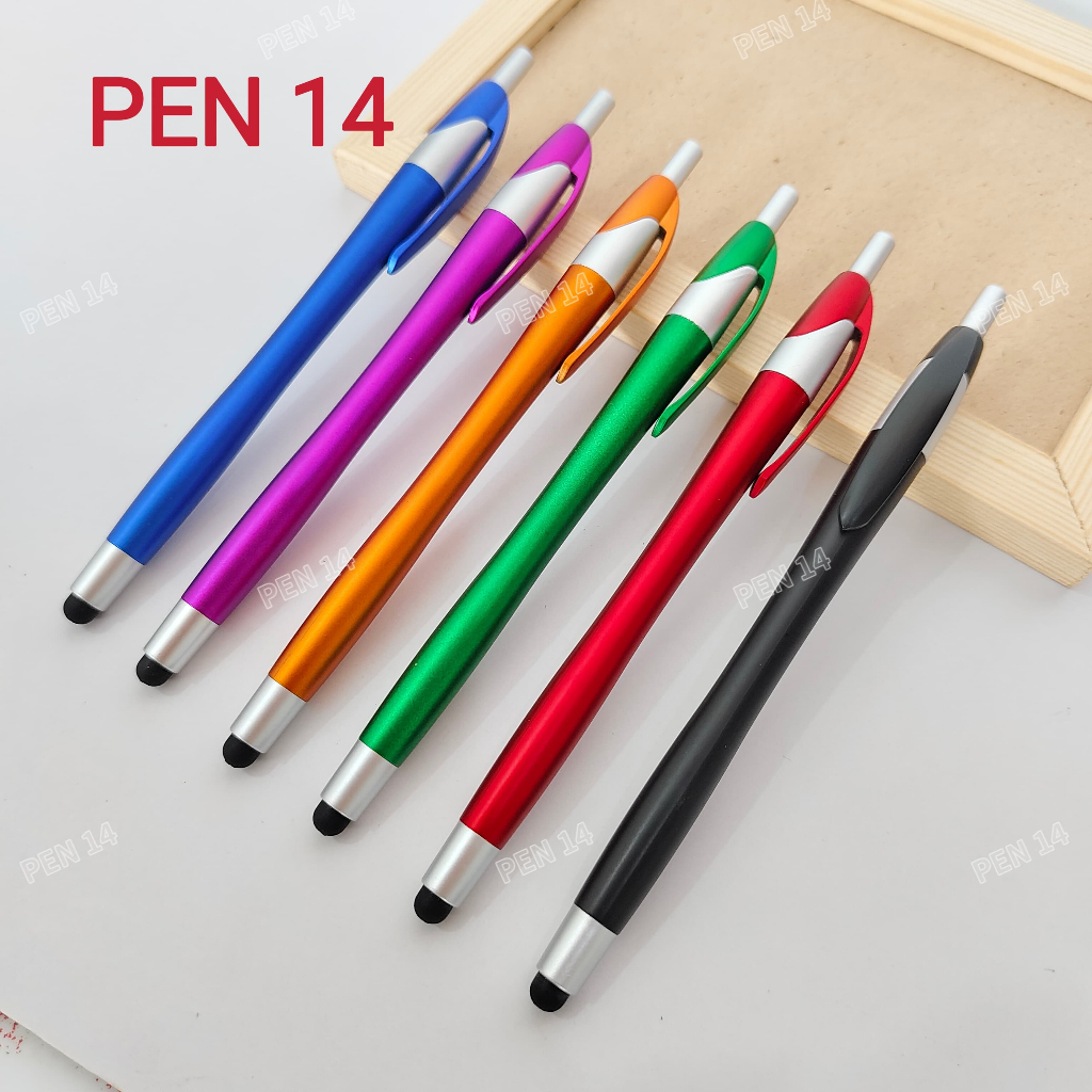 

Pen 14 / Pen Plastik / Pulpen Plastik / Stylus pen / Pen Souvenir /Pulpen Souvenir / Pen Promosi / Pulpen Promosi / Pen Murah / Pen Cantik / Pen Tulis / Pulpen Souvenir Pernikahan / Pulpen Perusahaan / Pen Cusrom logo Nama Tulisan