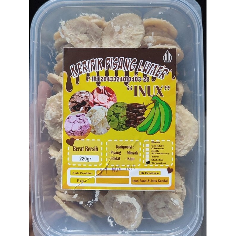 

Keripik Pisang Lumer Tiramisu