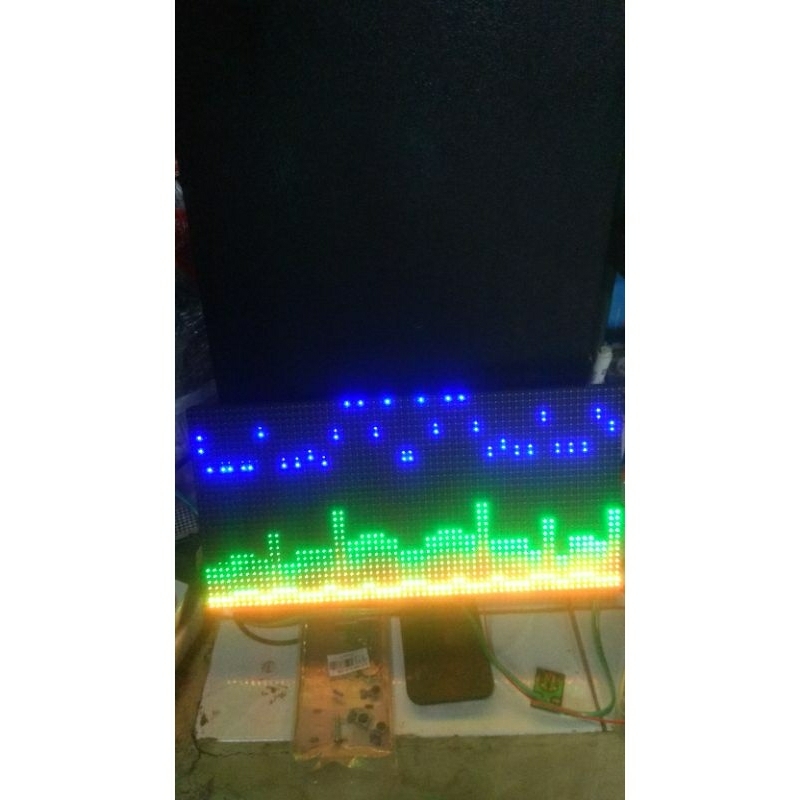 spectrum analyzer panel p5 rgb matrix