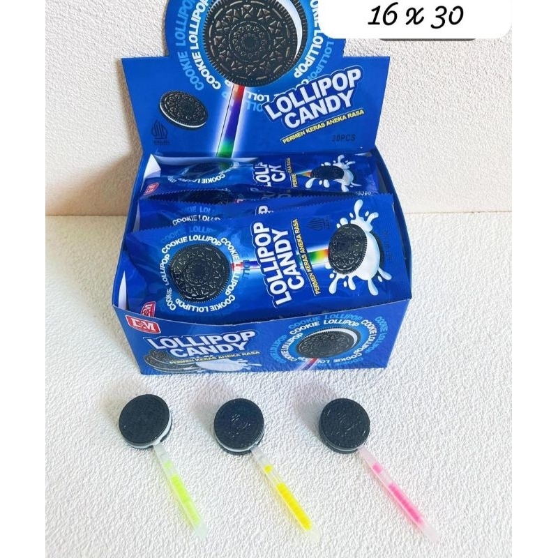 

lollipop candy Oreo gagang lampu isi 30 pcs