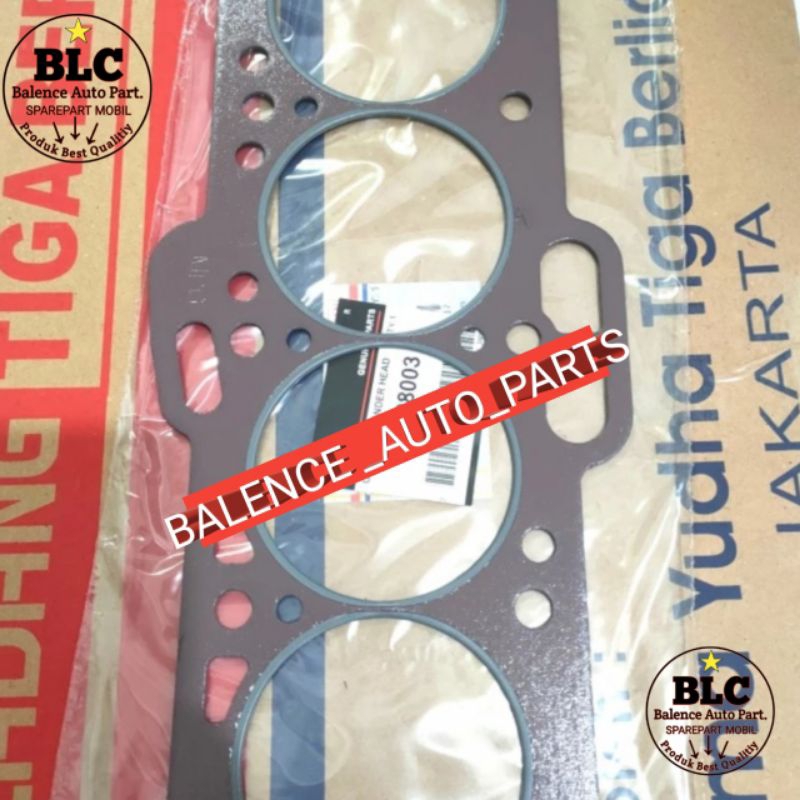 PAKING GASKET CYLINDER HEAD MITSUBISHI COLT T120SS KARBURATOR/INJEKSI(grafit)"warna coklat"