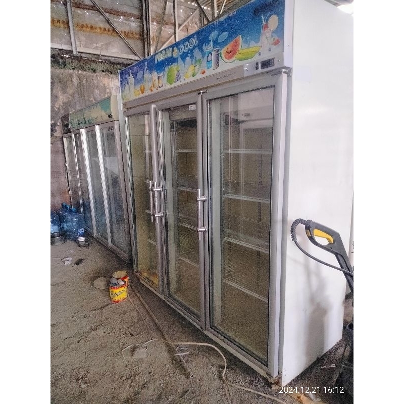 Display Cooler Showcase Chiller Sansio 3 Pintu Second