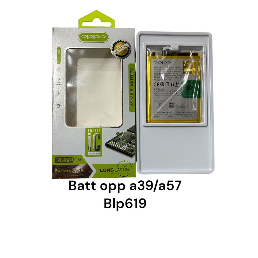 Vc 100% - Baterai OPPO A39 OPPO A57 BLP619/ Batu Batre Battery Oppo A57 LAMA Oppo A39 BLP619 ori 100