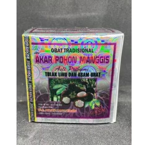 AKAR POHON MANGGIS ORIGINAL 1 BOX (OBAT ASAM URAT, NYERI SENDI DAN LAINNYA)