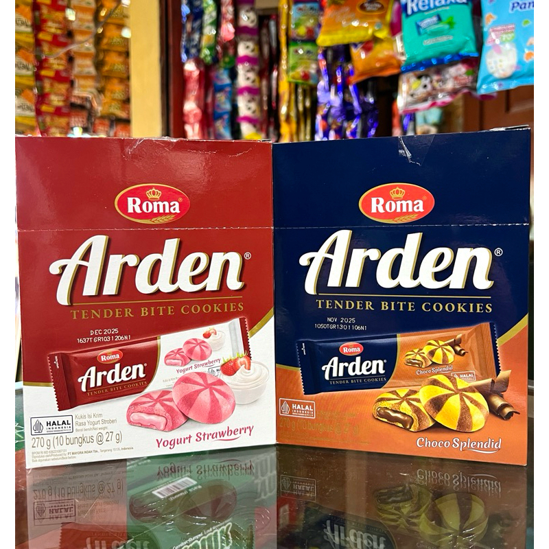

Roma Arden Biskuit Cokelat & Yogurt Strawberry @27 g