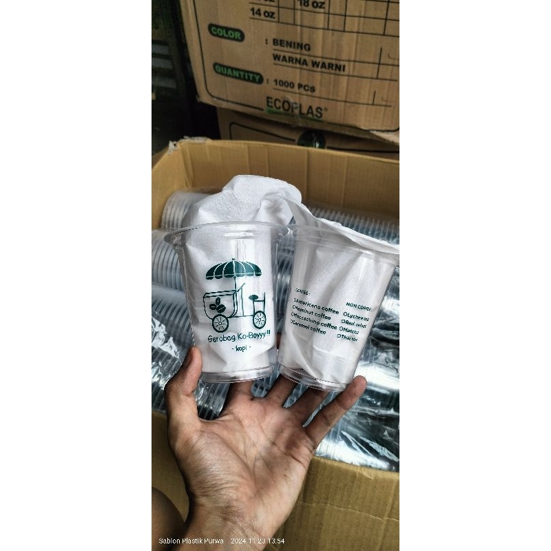 SABLON CUP 12 OZ STARINDO 7 GRAM