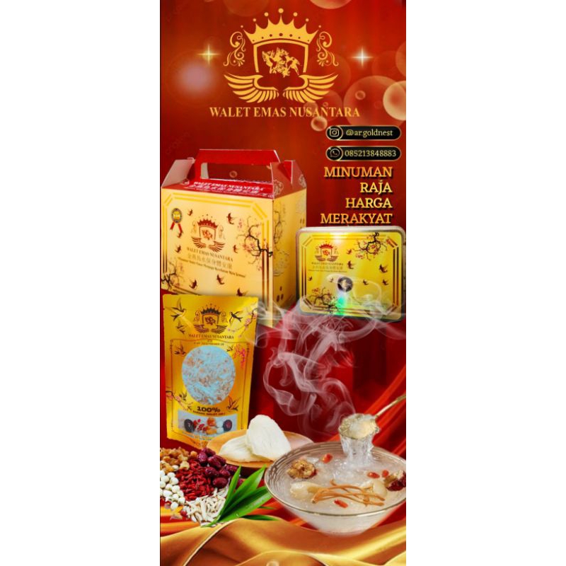 

Minuman sarang burung walet premium_12pcs-WEN WALET