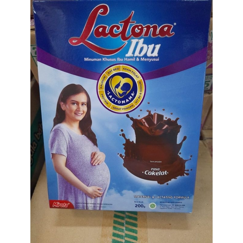 

Lactona Ibu Rasa Cokelat Minuman Khusus Ibu & Menyusui