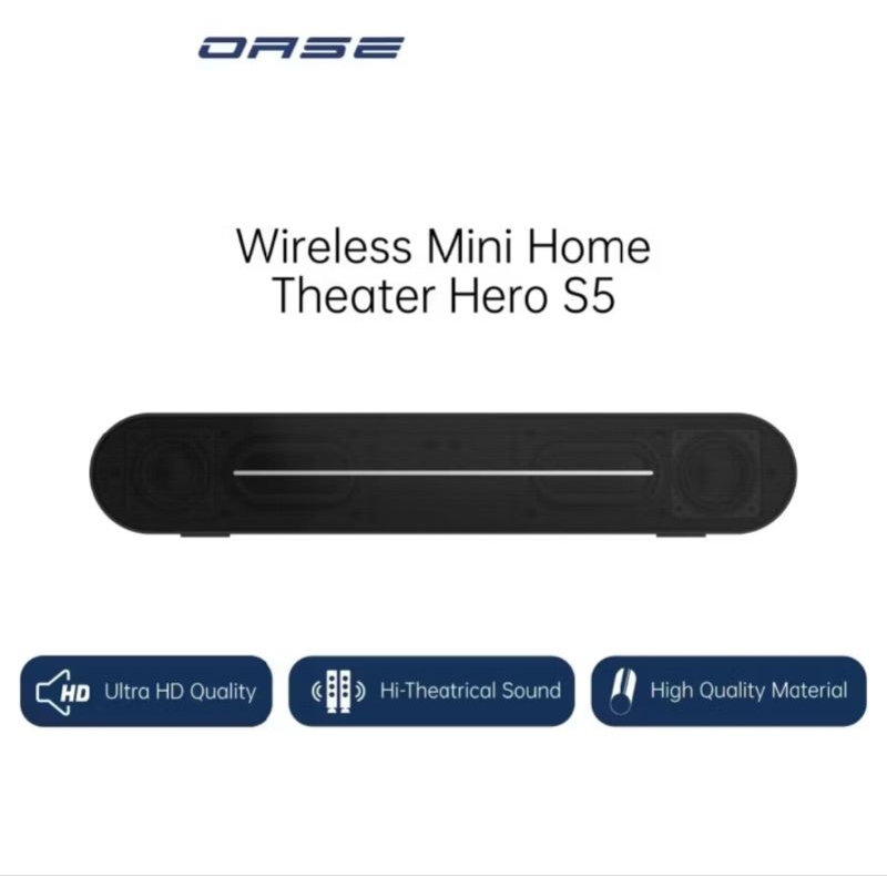 OASE Wireless Mini Home Theater Hero S5
