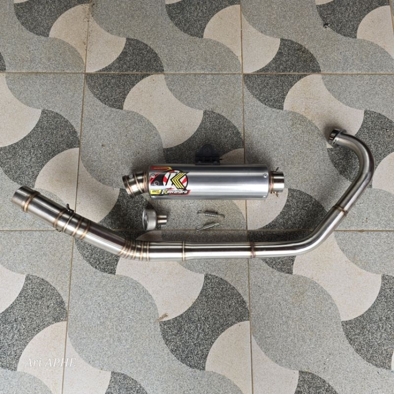 knalpot KAWAHARA POWER RIDE 2 original yamaha NEW VIXION LIGHTING NVL fullsystem