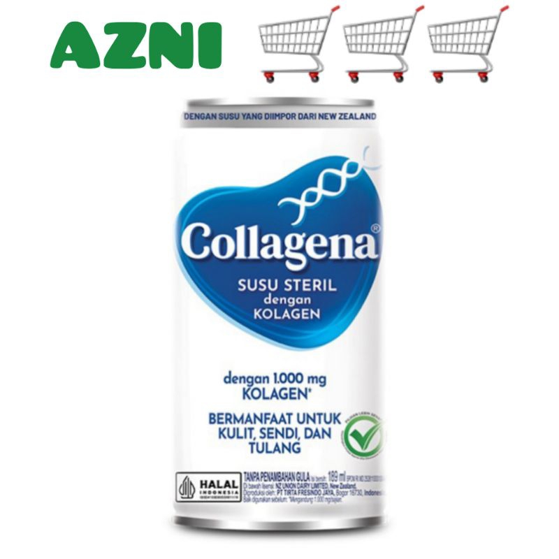 

Collagena Susu Cair Kolagen Steril Kaleng 189 ml