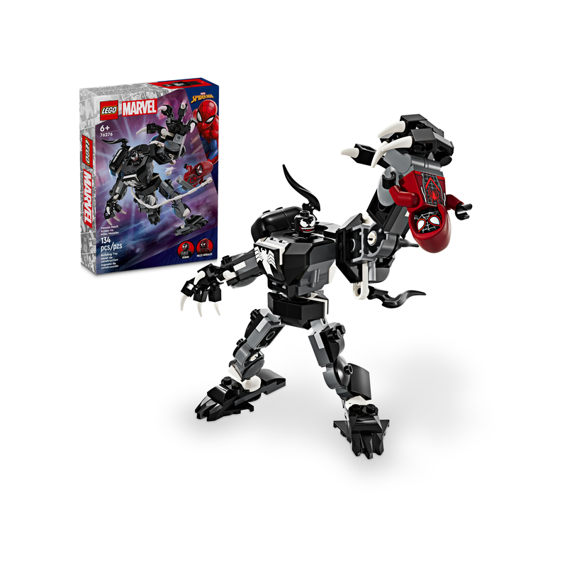 LEGO MARVEL Venom Mech Armor vs. Miles Morales - 76276