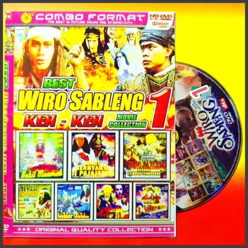 Kaset Film Indonesia Jadul Koleksi Pendekar Wiro Sableng Vol. 1 Pilihan Terlaris Versi Sinetron