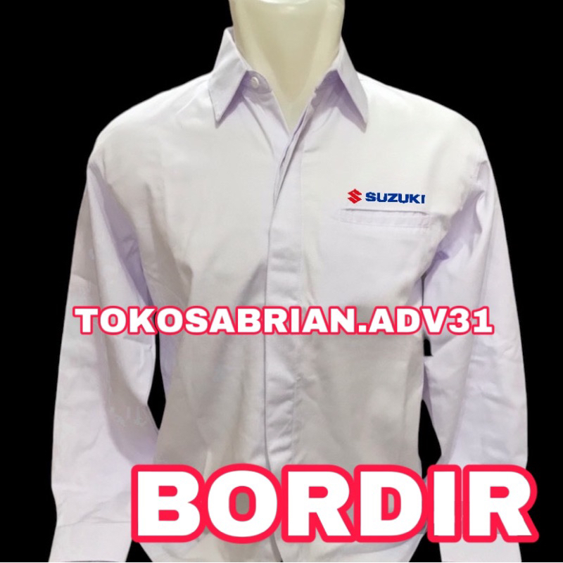 Kemeja Seragam Baju kemeja Suzuki