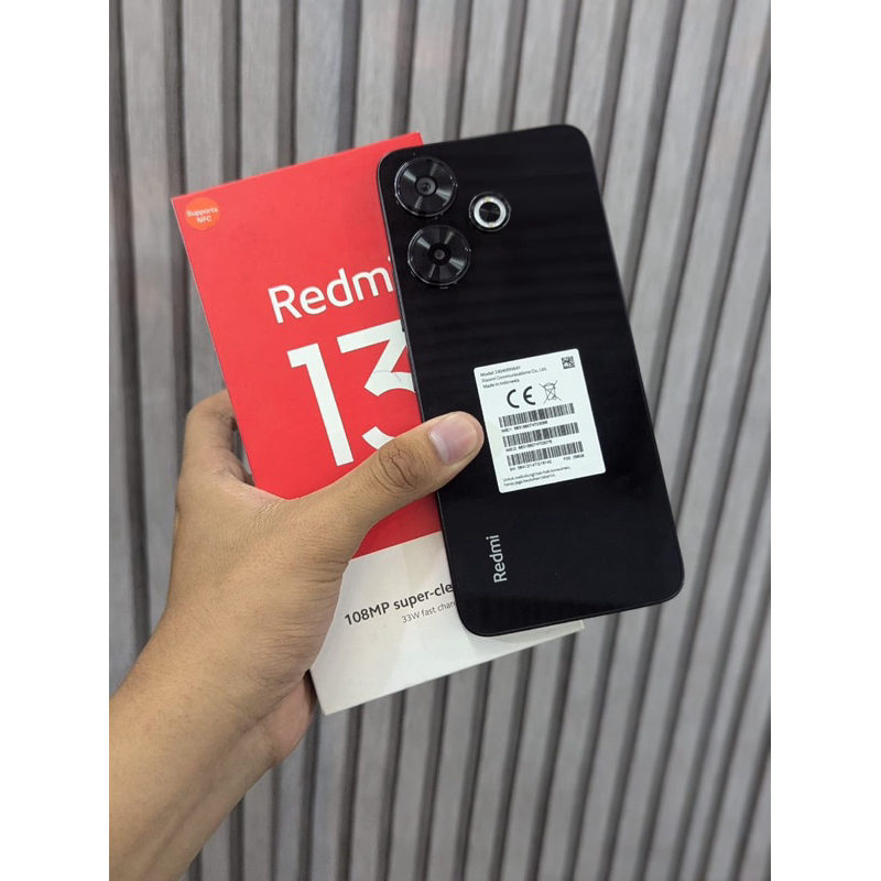 REDMI 13 RAM 8/256 ORIGINAL SECOND MULUS FULLSET