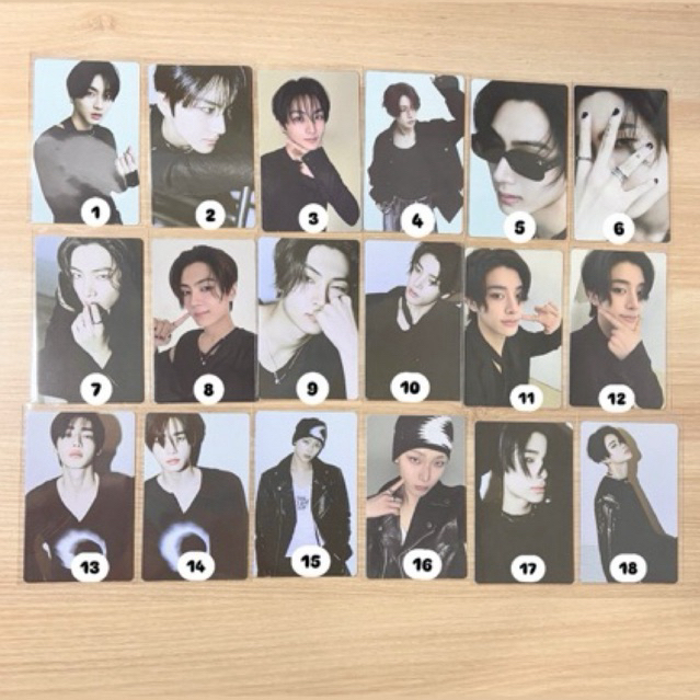 (READY) OFFICIAL PHOTOCARD ENHYPEN UNSEEN RANDOM PHOTOCARD CLEAR PHOTOCARD