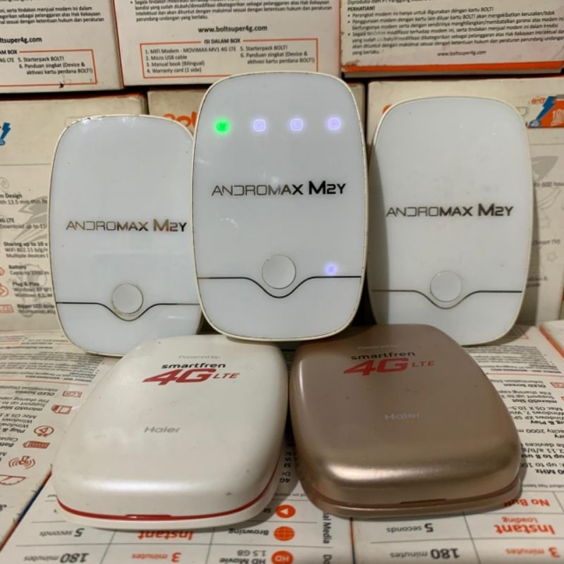 Modem Wifi Andromax M2Y Mifi 4G LTE Khusus Smartfren Kuota Reguller