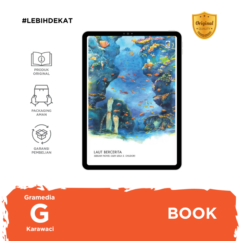 Gramedia Karawaci - Novel Laut Bercerita