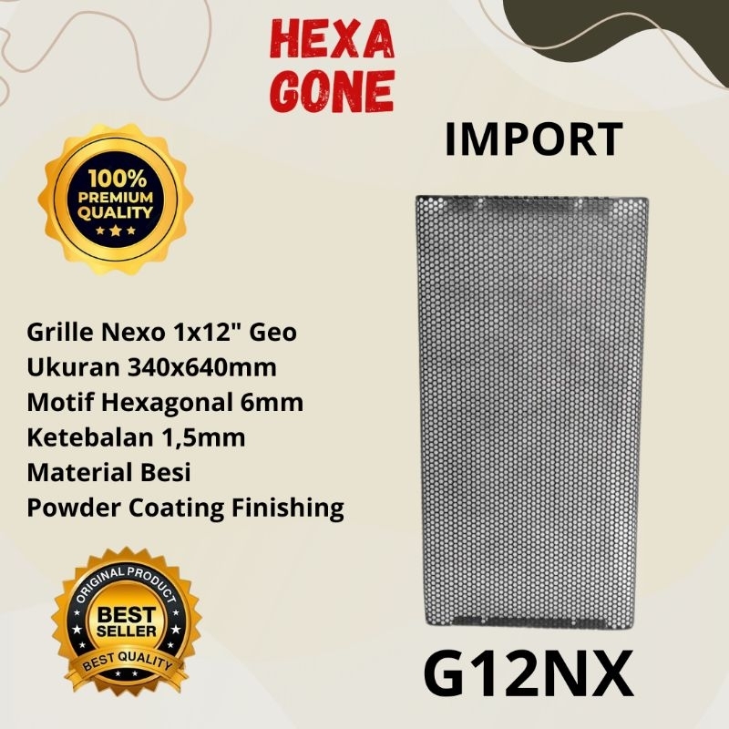 Grille Ram Speaker Import Nexo 12" Geo