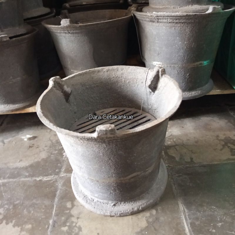 Anglo besi cor 28 cm Anglo tangkringan tungku tempat arang