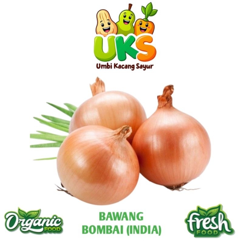 

Bawang Bombai Bawang India Fresh Super 500gram