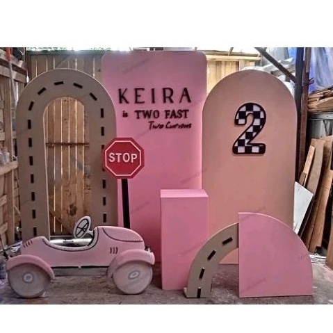 Link custom/Backdrop custom Styrofoam anak/Backdrop/Pesta/Lamaran/ulang tahun anak Styrofoam