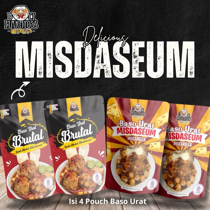 

BUNDLING 4 URAT MOZA BRUTAL MISDASEUM ( 2 Mozarella misdaseum, 2 Brutal misdaseum) BOCI MAKNYOSS