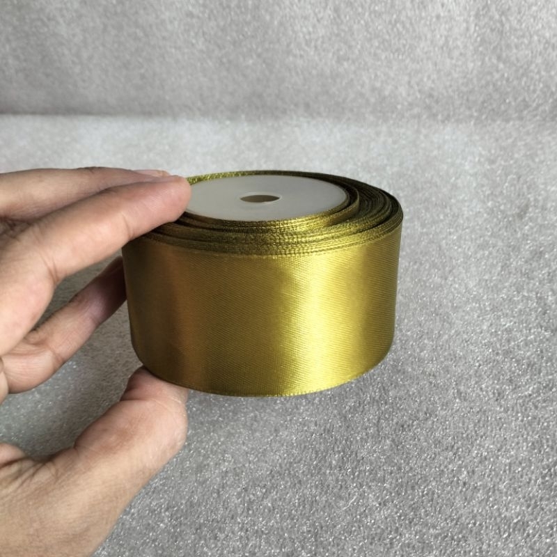 

Pita satin 4 cm Hijau Daun