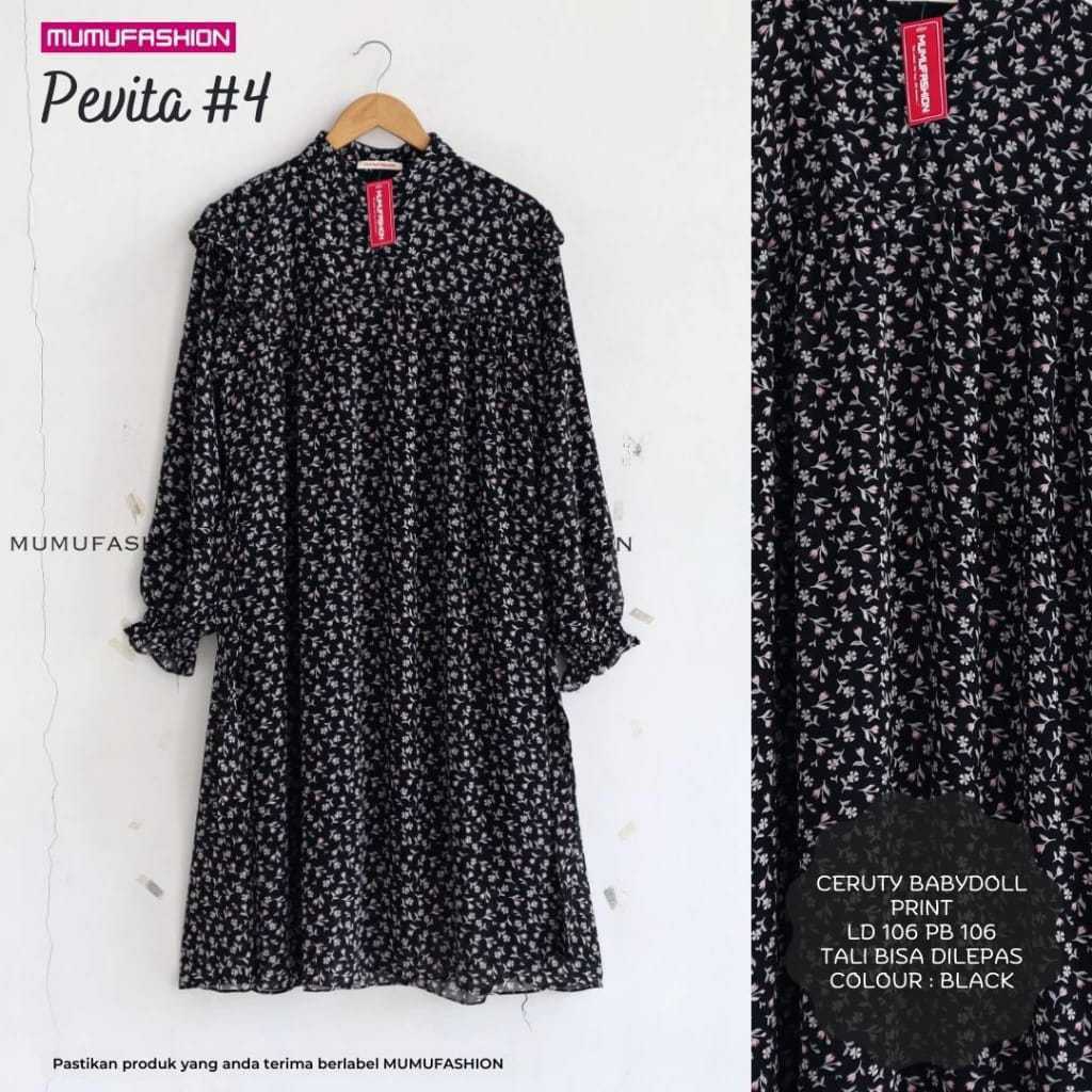 OneSet Daily Setelan Long Tunik Dress Terbaru 2in1 Rok Plisket Amitha Viral