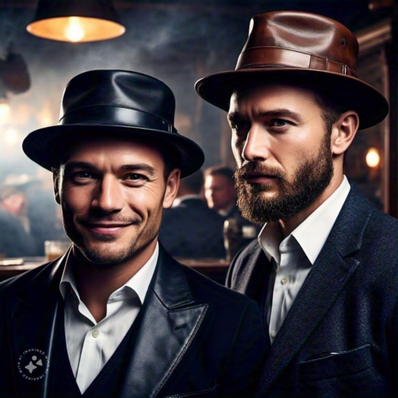 PREMIUM | Topi fedora kulit domba asli/topi laken pria/topi Tompi/topi pria topi kulit pria