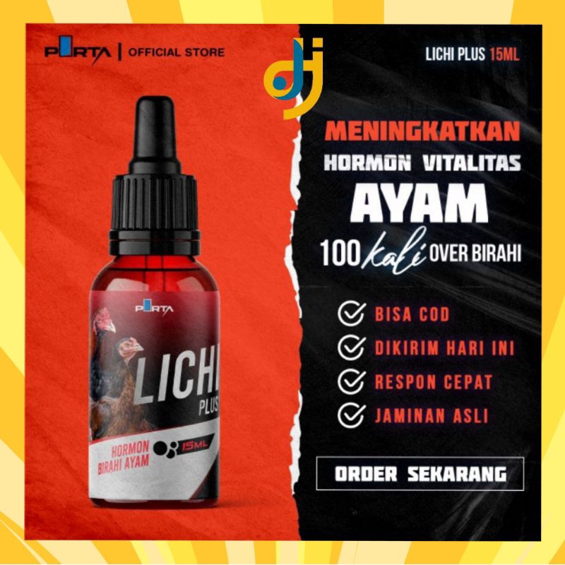 LICHI PLUS - HORMON BIRAHI KAWIN AYAM JANTAN DAN BETINA