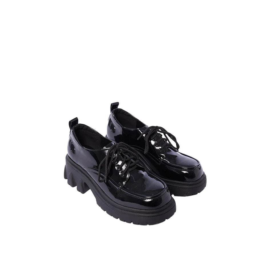 COLORBOX Black High Platform Shoes