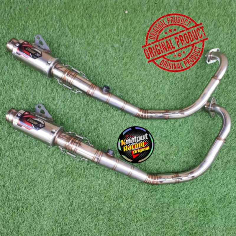 Knalpot Creampie MX king MX 150 King CP3 ARRC Roadrace Original Creampie Yogyakarta