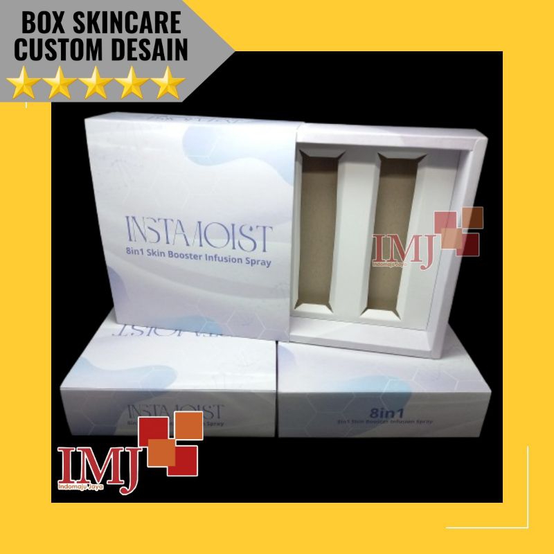 

BOX SKINCARE CUSTOM DESAIN 17,5x19,5x5,5 KARDUS SKINCARE CUSTOM 17,5×19,5×5