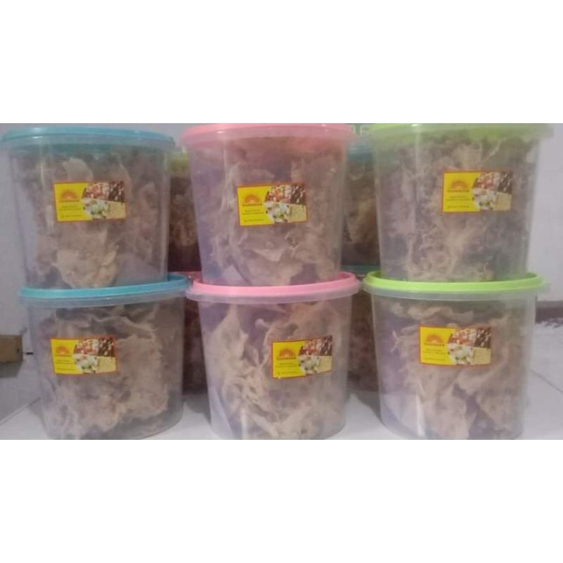 

Peyek gostu .Rempeyek renyah .|varian toples 5liter | kacang dan rebon